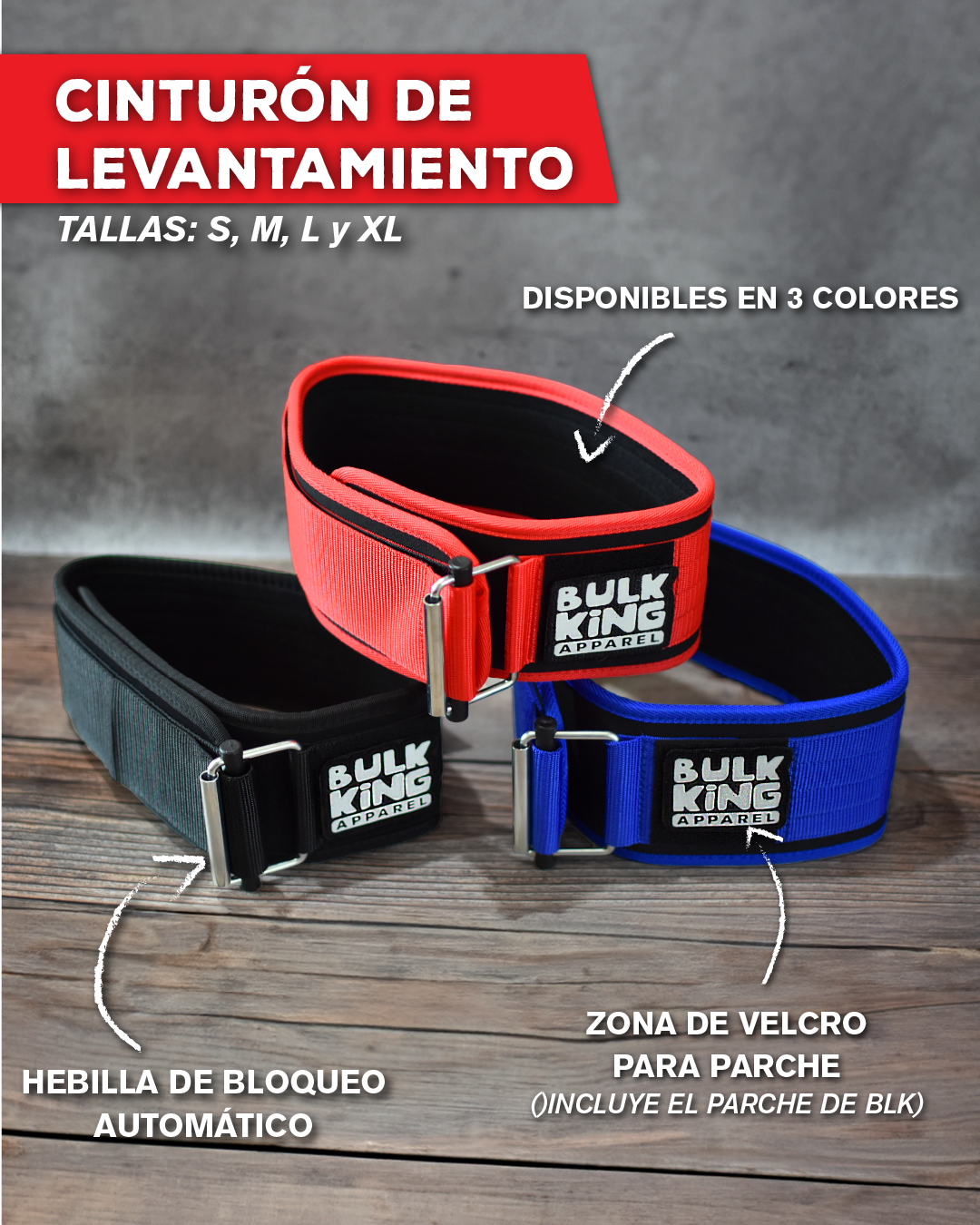 Cinturones de Levantamiento