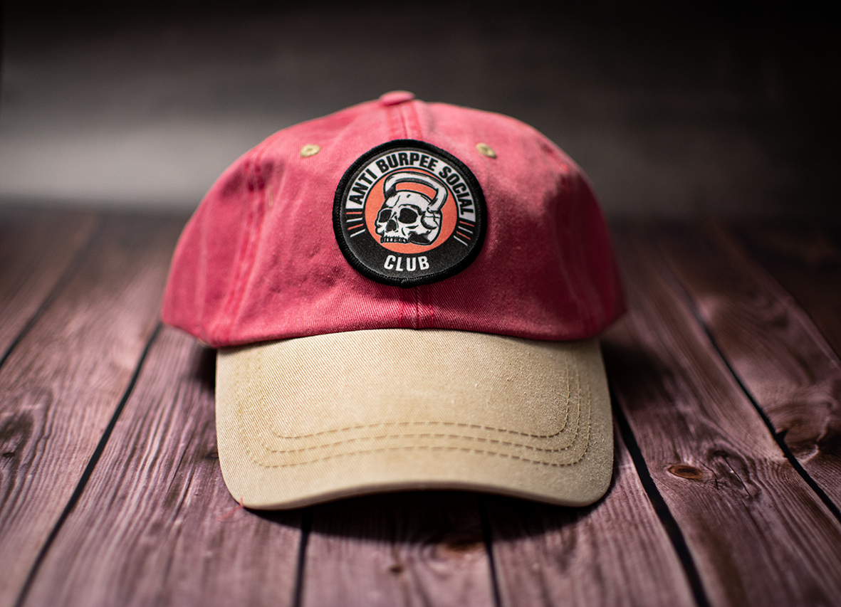 Gorra Deslavada Coral / Caqui