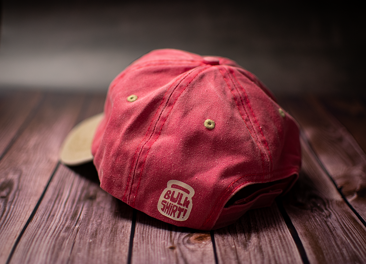 Gorra Deslavada Coral / Caqui