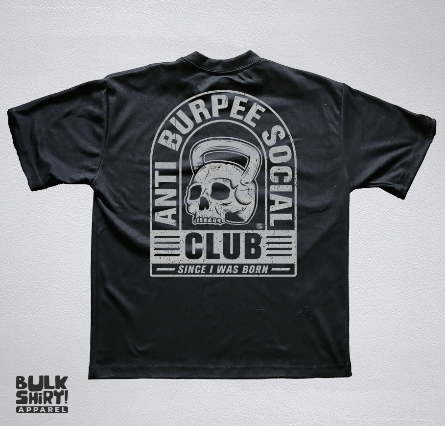 Playera Oversized Anti Burpee Social Club Unisex
