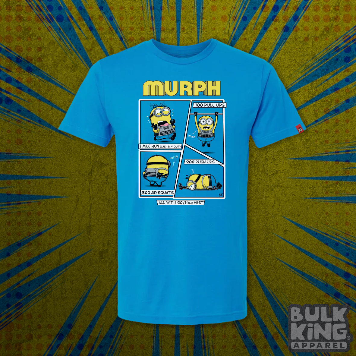 PLAYERA MURPH MINIONS, CORTE REGULAR