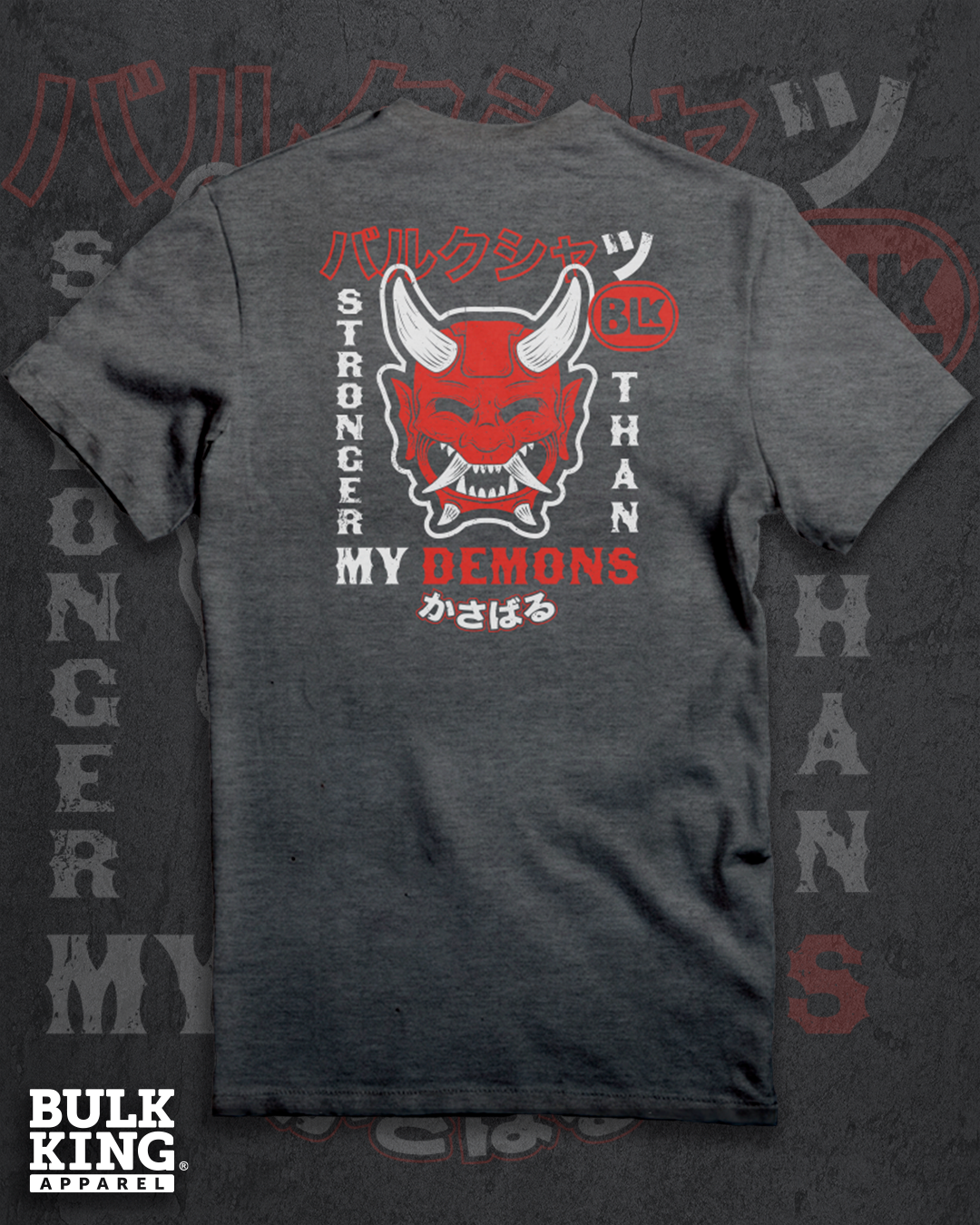 PLAYERA ONI STRONG THAN MY DEMONS, REGULAR