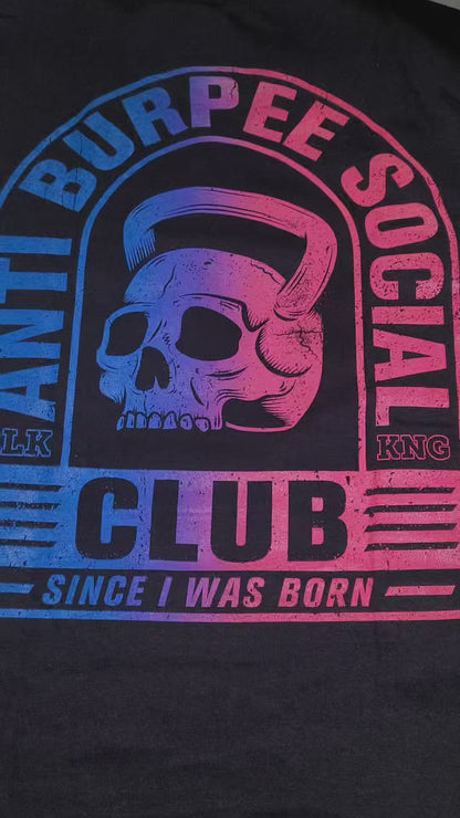 ANTI BURPEE SOCIAL CLUB DEGRADADO, CORTE REGULAR