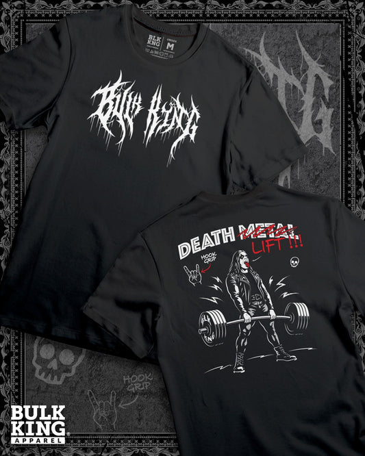 Playera Death M̶e̶t̶a̶l̶ Lift!, Corte Refular Unisex