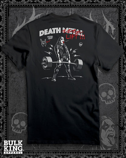 Playera Death M̶e̶t̶a̶l̶ Lift!, Corte Refular Unisex